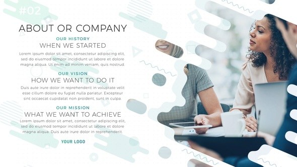 Videohive Modern Company Promotion Video Displays template preview