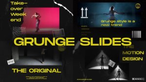 Videohive Grunge Slides 59769147 Openers template preview