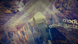 Modern Urban Parallax Slideshow Opener Video Displays template preview