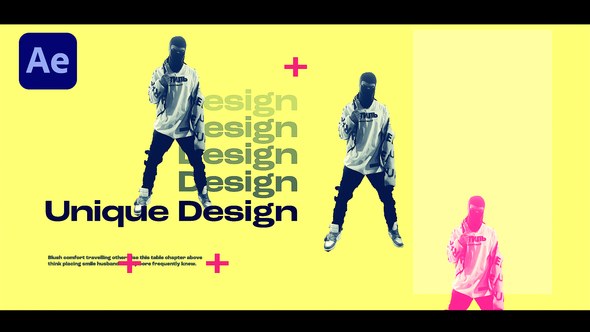 Videohive Abstract Typography Intro 53298891 Openers template preview