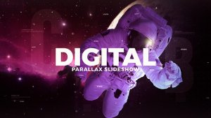 Digital Parallax Slideshow Video Displays template preview