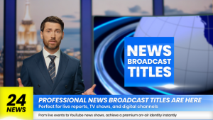Videohive News Broadcast Titles Titles template preview