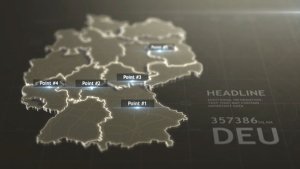Videohive 3D Germany Map Elements template preview