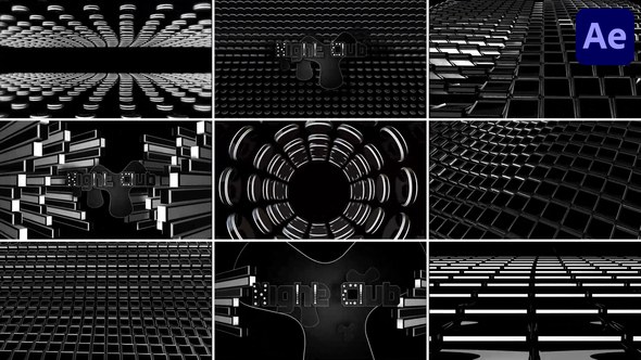 Videohive NightClub for After Effects Elements template preview