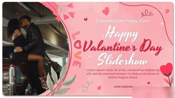 Videohive Valentines Day Slideshow 50096181 Openers template preview