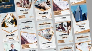 Videohive Business Corporate Stories Product Promo template preview