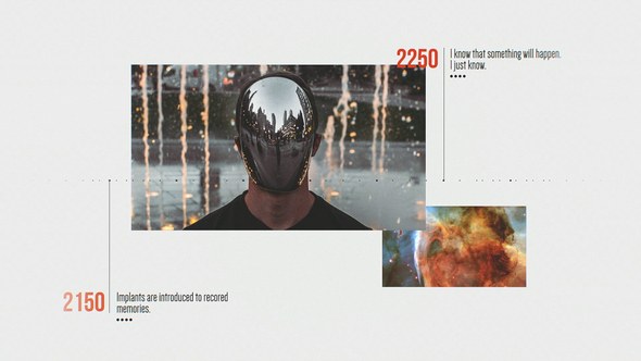 Videohive Modern Timeline 23183338 Video Displays template preview