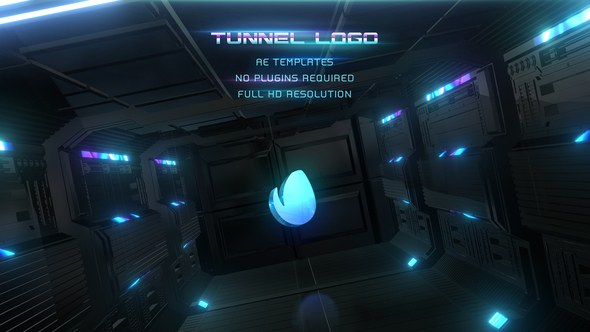 Videohive Tunnel Logo Logo Stings template preview