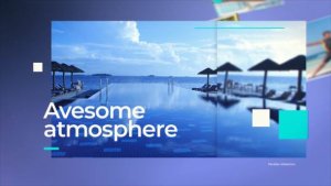 Intro slideshow for hotel Video Displays template preview