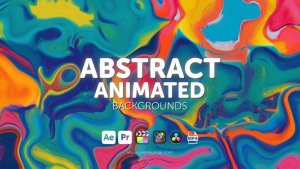 Videohive Abstract Animated Backgrounds Elements template preview