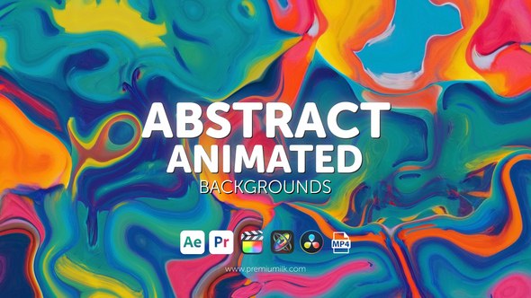 Videohive Abstract Animated Backgrounds Elements template preview