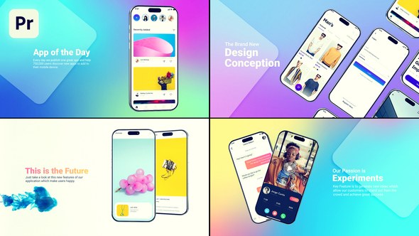 Phone 16 Pro 3D Mockup Premiere Pro template preview
