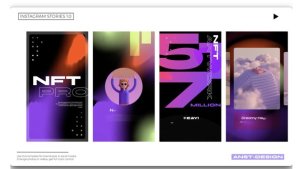 Videohive NFT Instagram Social Media Stories Product Promo template preview