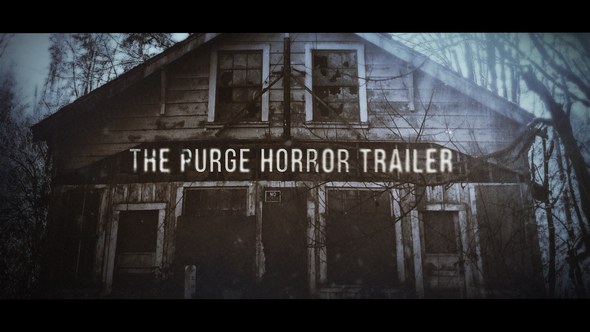 Videohive The Purge Trailer Video Displays template preview