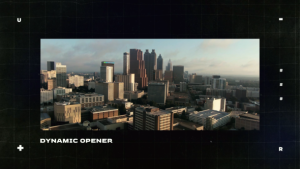 Videohive Upbeat Modern Opener Video Displays template preview