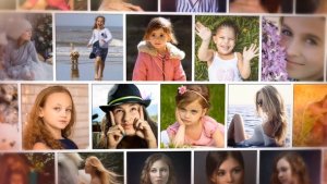 Videohive Elegant Slideshow Mosaic Photo Reveal Video Displays template preview