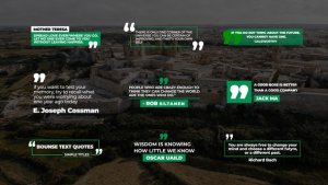 Videohive Quotes Titles 42000619 Titles template preview