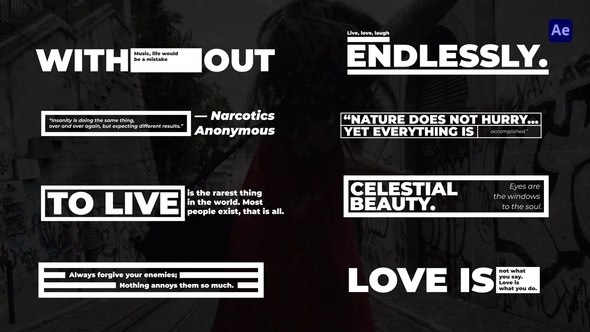 Videohive Lower Thirds v2 - AE Titles template preview