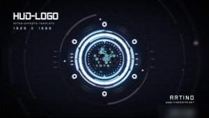 Videohive HUD Logo 46704996 Logo Stings template preview
