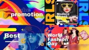 Videohive World Fashion Day - Promo Openers template preview