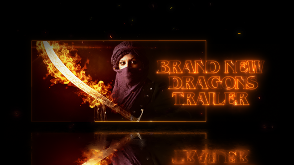 Videohive Dragons Trailer Openers template preview