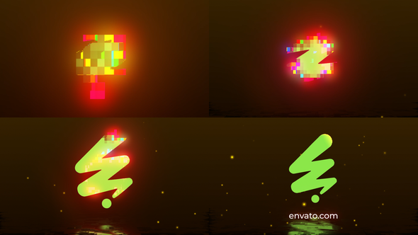Videohive Mosaic Logo Reveal 56367986 Logo Stings template preview