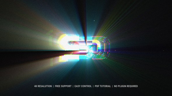 Videohive Glitch Logo Opener 59963647 Logo Stings template preview