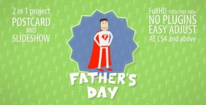 Father's Day Slideshow - After Effects Project (Videohive) Video Displays template preview