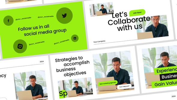 Videohive Multipurpose Business Video Template Video Displays template preview