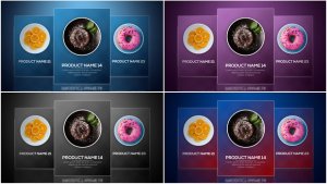 Minimalistic & Clean Restaurant Display Video Displays template preview
