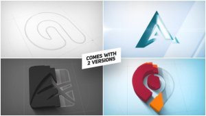 Videohive Architect 3D Logo Reveal Logo Stings template preview