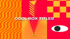 Trendy Cool Moving Box Titles Premiere Pro template preview