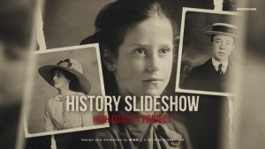 Videohive History Slideshow 54373233 Video Displays template preview