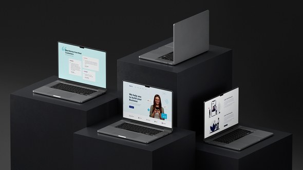 Videohive Laptop Mockup 57717494 Product Promo template preview