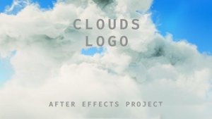 Videohive Clouds Logo 23336584 Logo Stings template preview