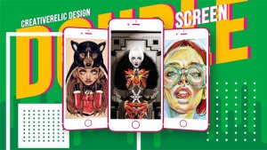 Mobile App Ui Promo Video Displays template preview