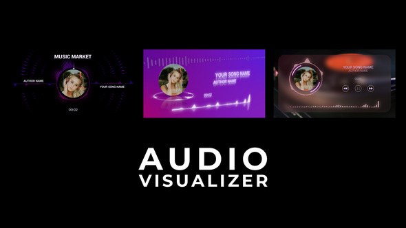 Videohive Audio Visualizer 36820491 Broadcast-packages template preview