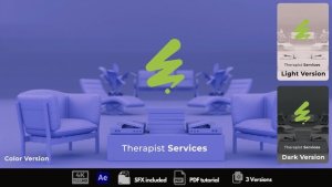 Videohive Therapist Services Opener Openers template preview