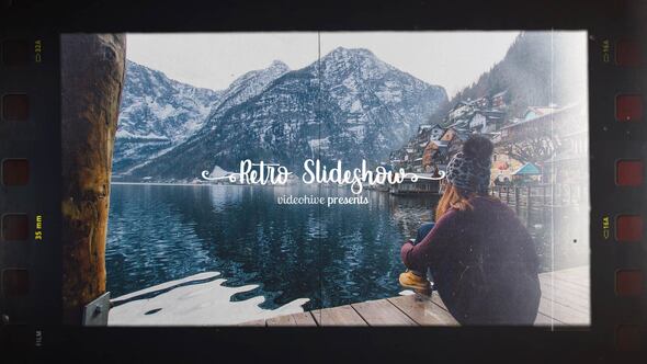 Videohive Retro Slideshow 23753152 Video Displays template preview