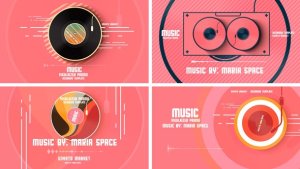 Videohive Retro Audio Visualizer 48710930 Product Promo template preview