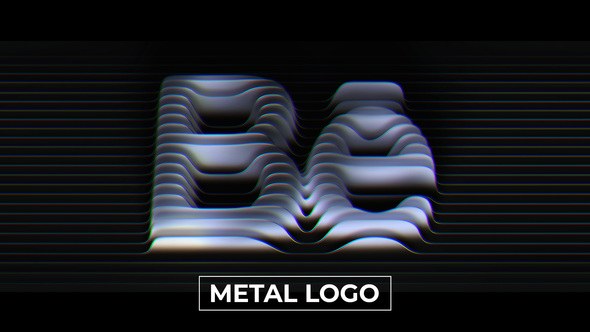 Videohive Metal Logo Reveal 60204053 Logo Stings template preview