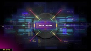 Videohive Scifi Intro Openers template preview