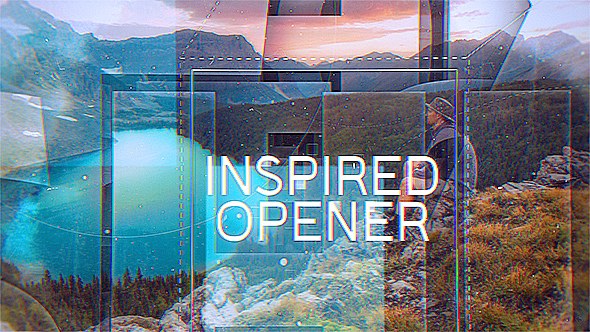 Inspired Opener Video Displays template preview