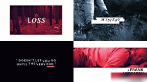 Videohive Crime Trailer Openers template preview