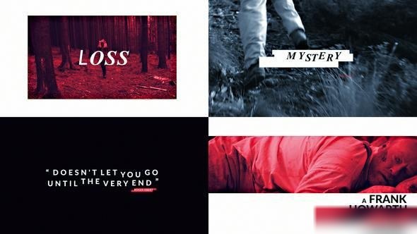 Videohive Crime Trailer Openers template preview