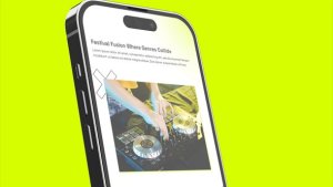 Videohive Music Event Vertical Promo Product Promo template preview