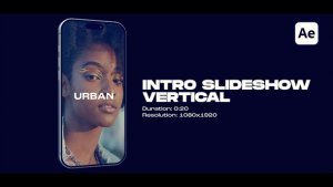 Videohive Vertical Intro Slideshow Openers template preview