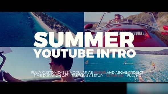 Videohive Youtube Fast Intro 3 Openers template preview