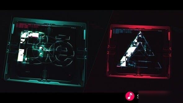 Videohive Sci-Fi 3D Logo Reveal