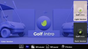 Videohive Golf Logo Reveal 49914775 Logo Stings template preview